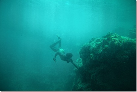 diving-for-fish-Rah-Lava-Banks-Islands